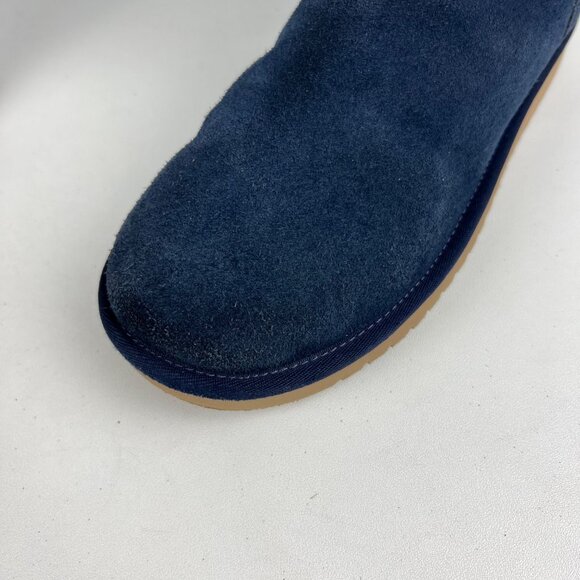 Koolaburra Womens Remley Mini Blue Suede Ankle Boot Winter Snow 1105809 size 7 - Picture 11 of 16